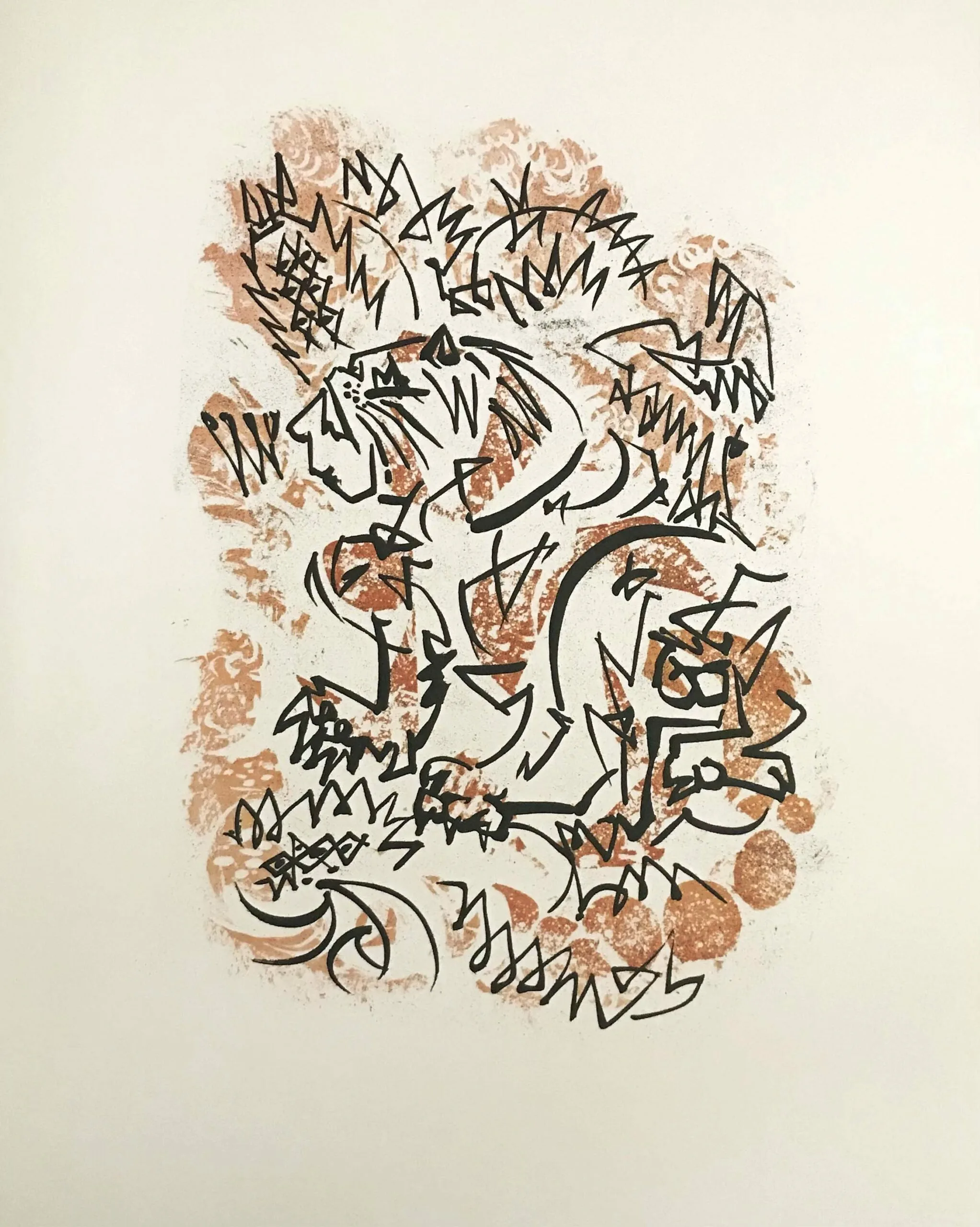 1973 Andre Masson Les Conquerants N.13