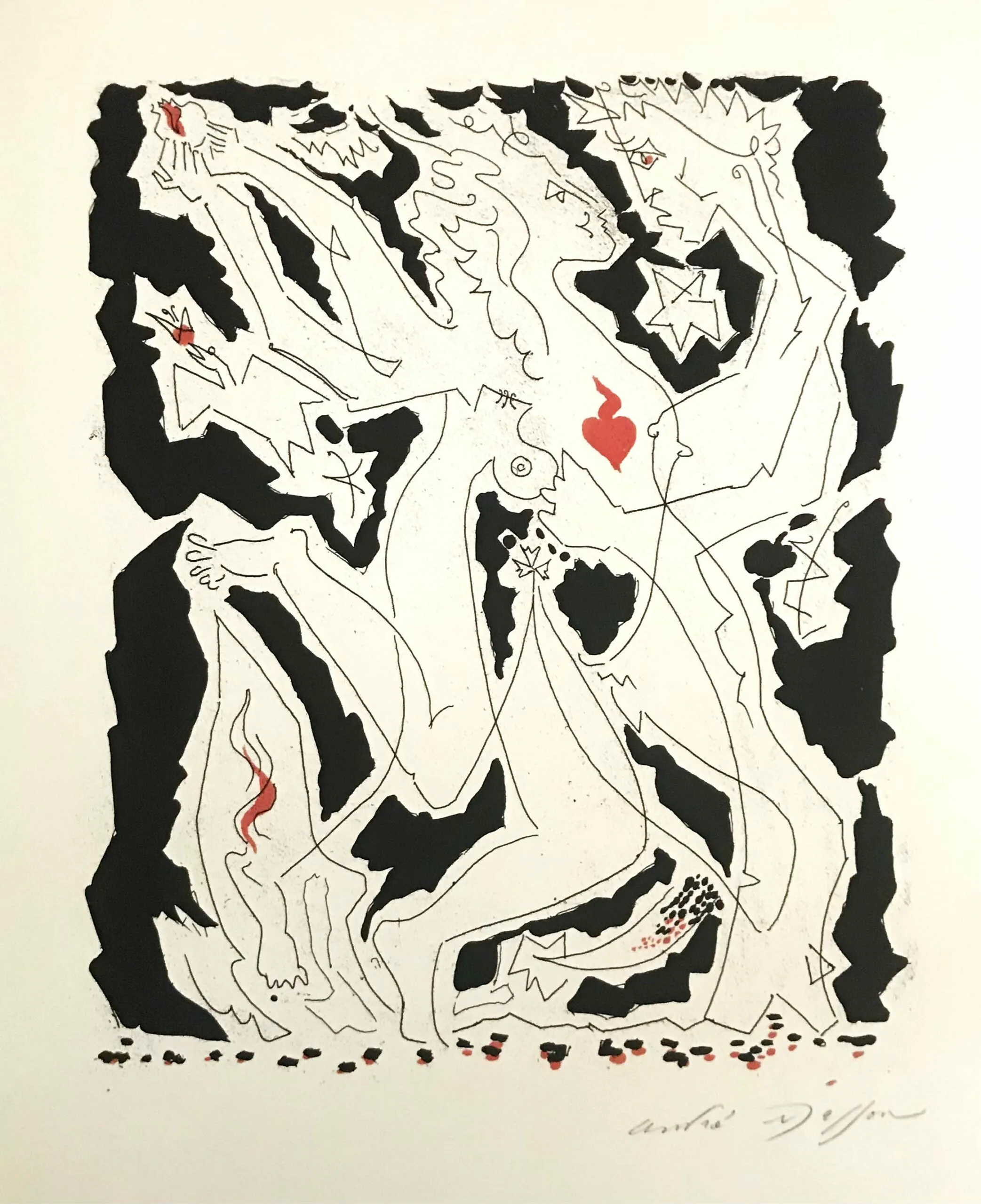 1973 Andre Masson Danse a la Grenade N. 50