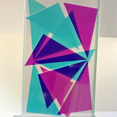 Lucite Acrylic sculpture Gracy -composition 9 by Grace Absi