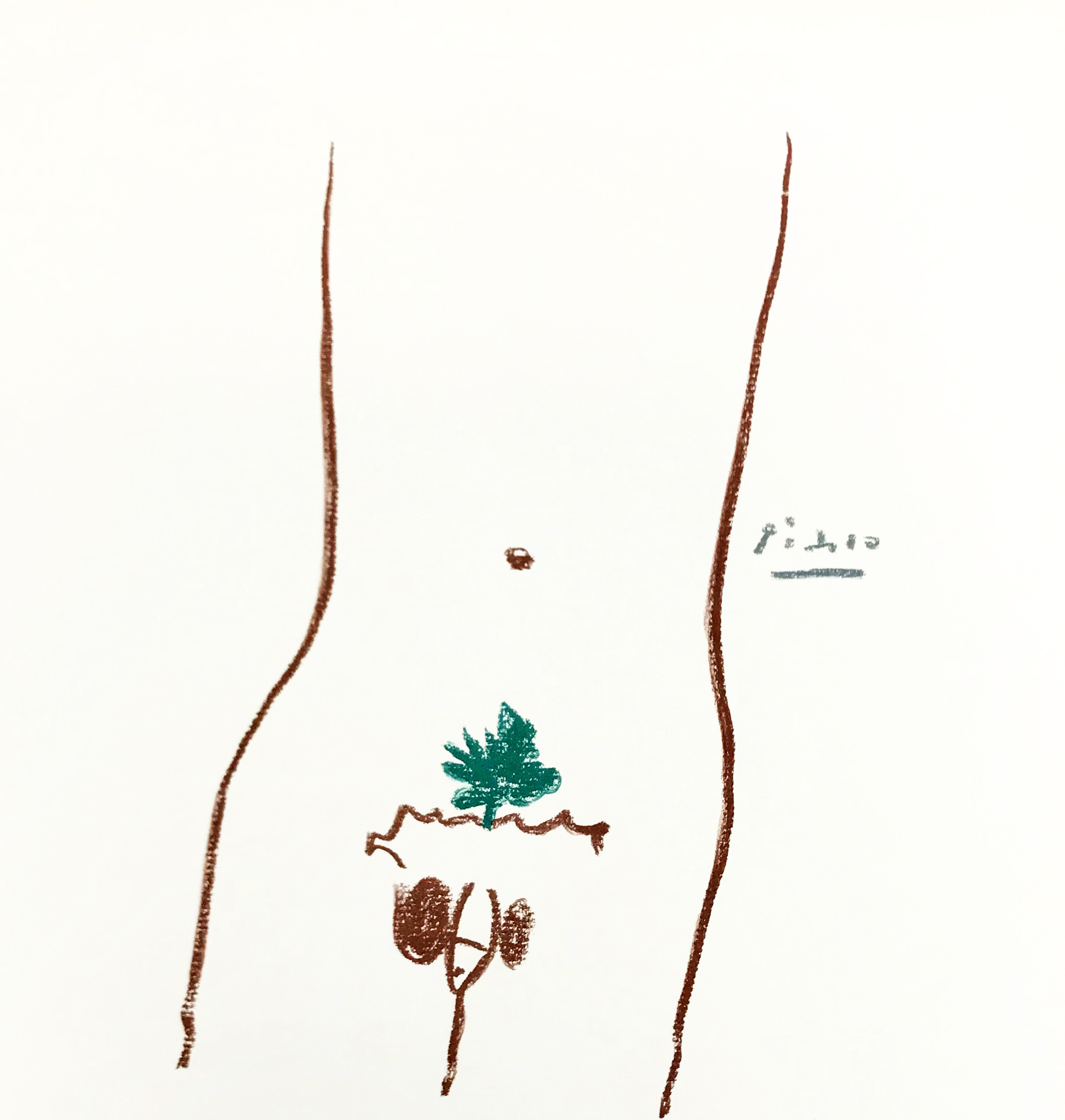 Pablo Picasso Lithograph 41 Adam 1968