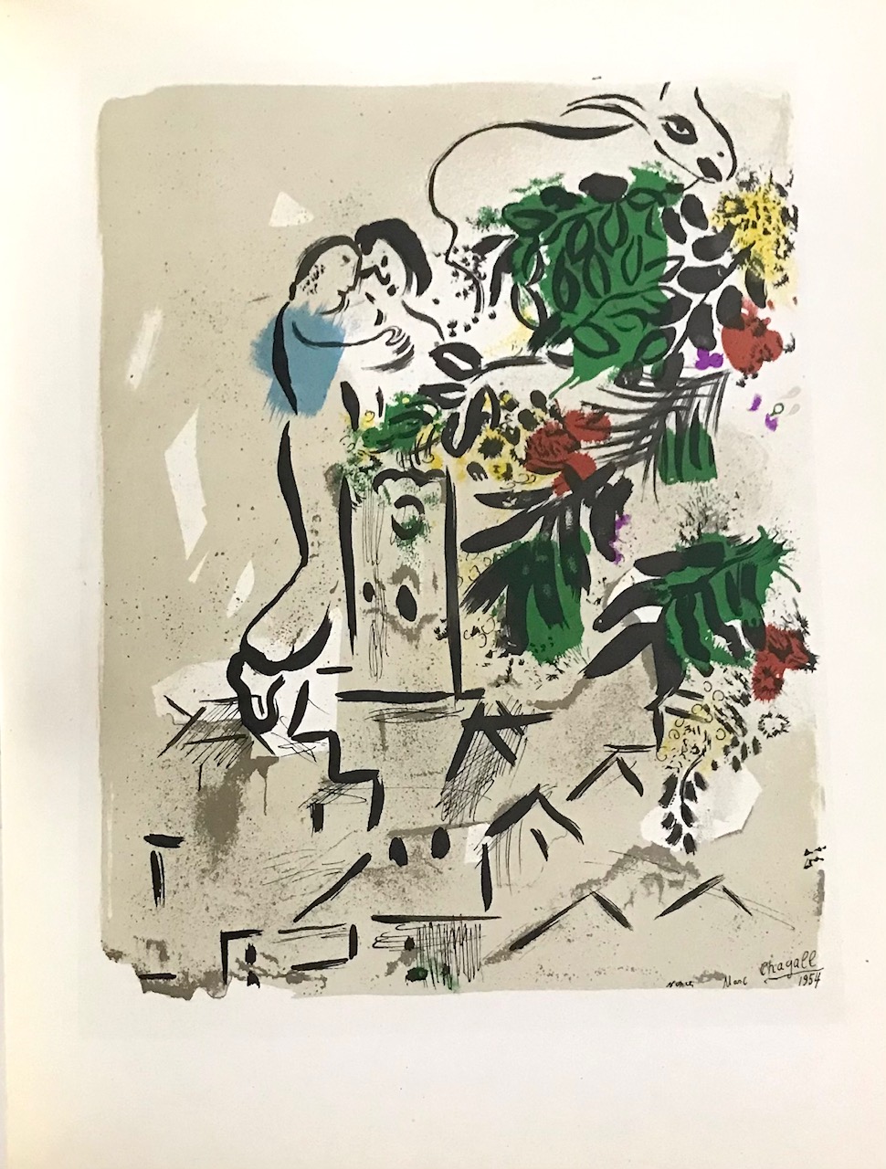 Chagall Lithographs The City of Vence 1963 Mourlot