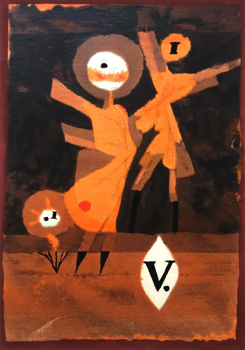 Paul Klee Blumen Family Limited Edition Giclee