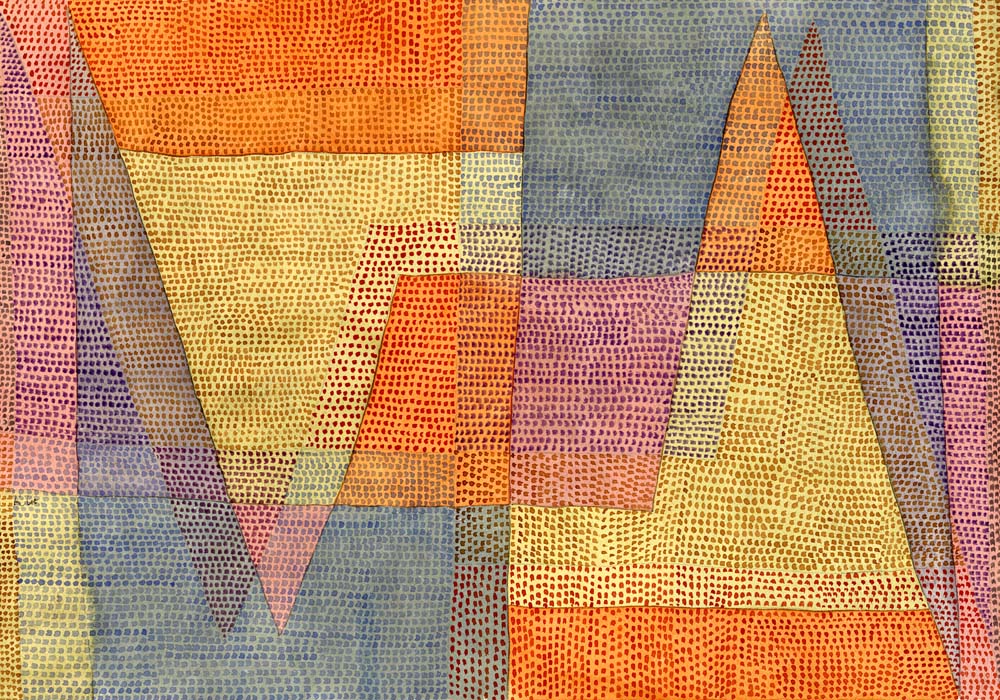 Paul Klee The Light and the Sharp Giclee Ltd Edition