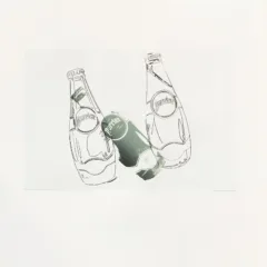 Andy Warhol Perrier 15 Pop art print 1999