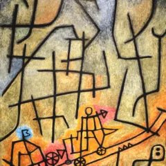 Paul Klee Conquest of the Mountain Giclee Ltd Edition