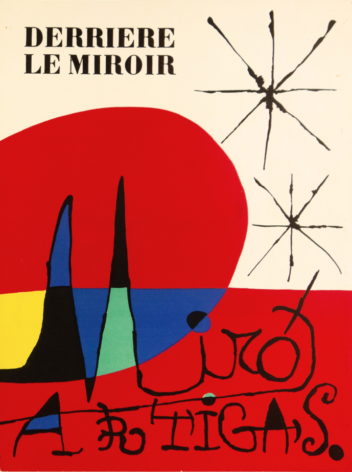 Miro Original Lithograph DM0187 Derriere le Miroir 1956