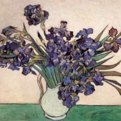 Van Gogh Stilllife with Irises Ltd Edition Giclee