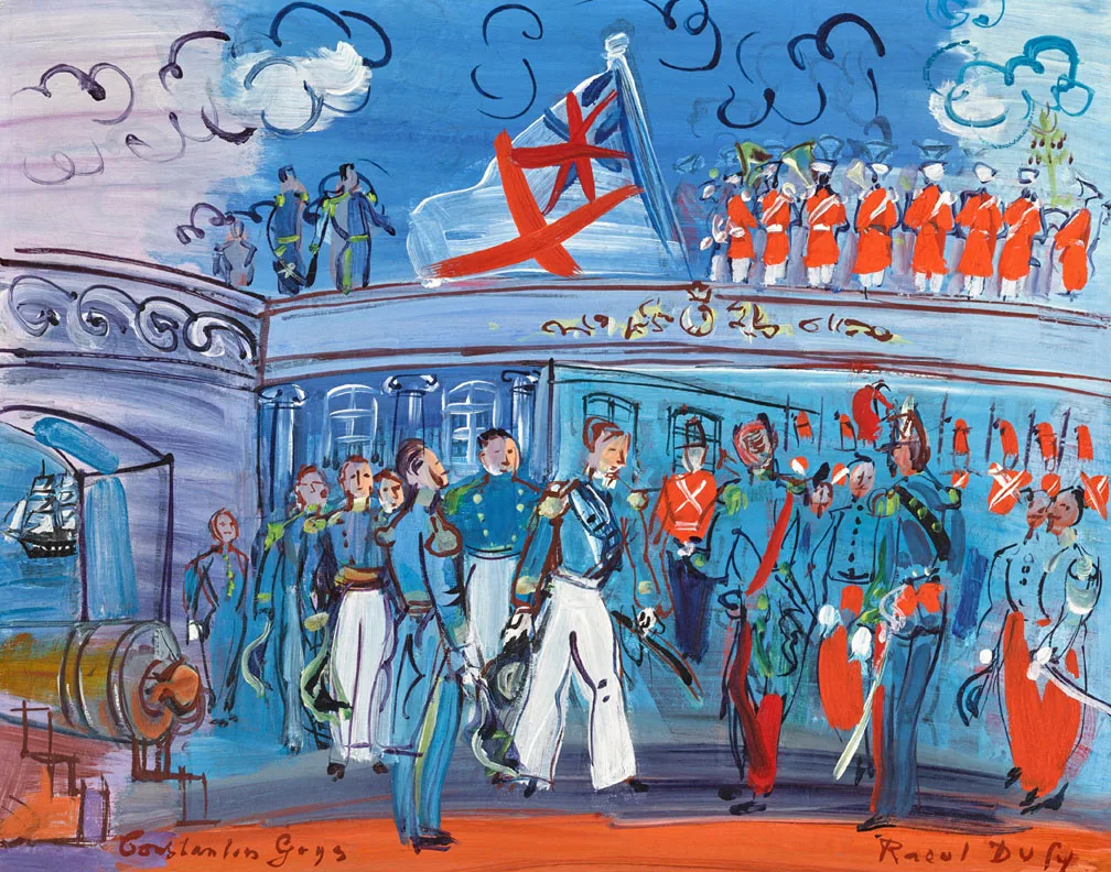 Raoul Dufy D'Apres Constantin Guys Giclee Ltd Edition