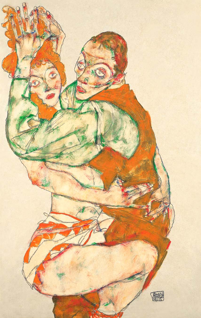 schiele-lovemaking