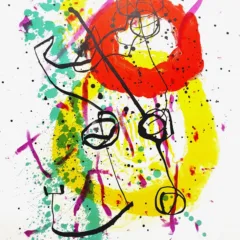 Miro Original Lithograph XXe Siecle 1961