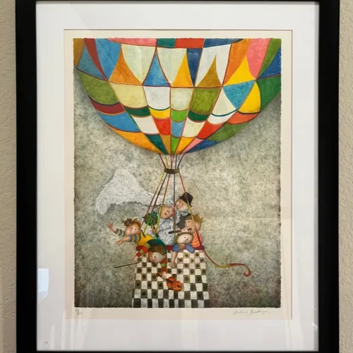 Boulanger Original Lithograph Signed & Numbered Voyage de Noces