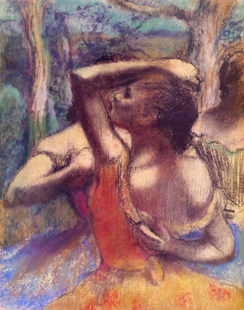 Edgar Degas Dancers 1987 Pastel Numbered Giclee