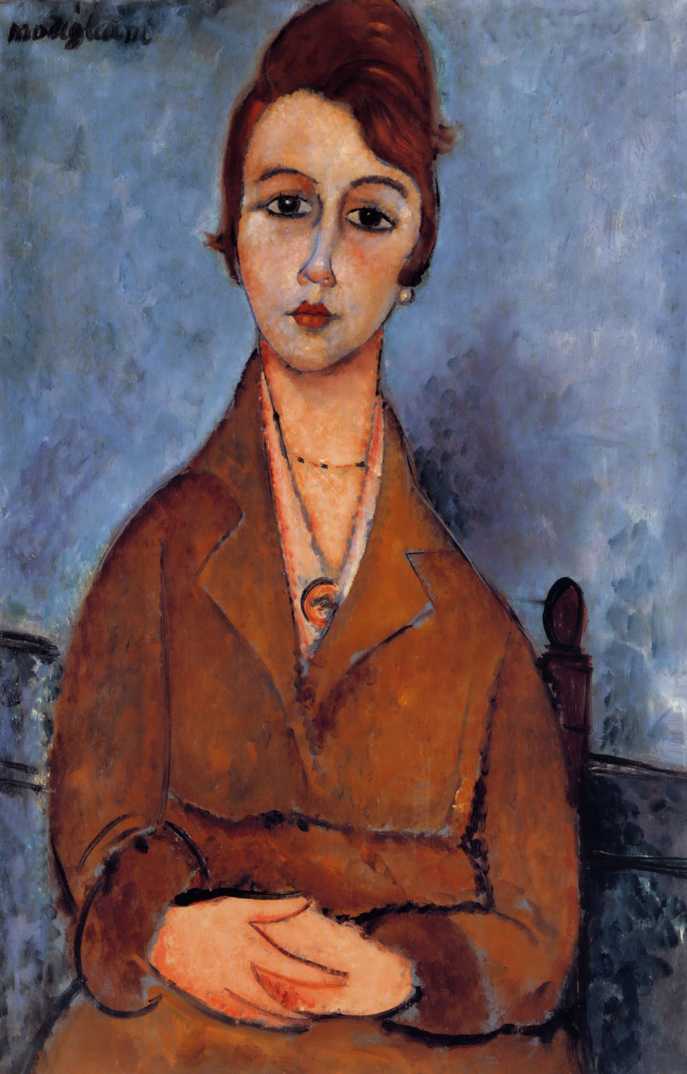 Modigliani Portrait of Anna
