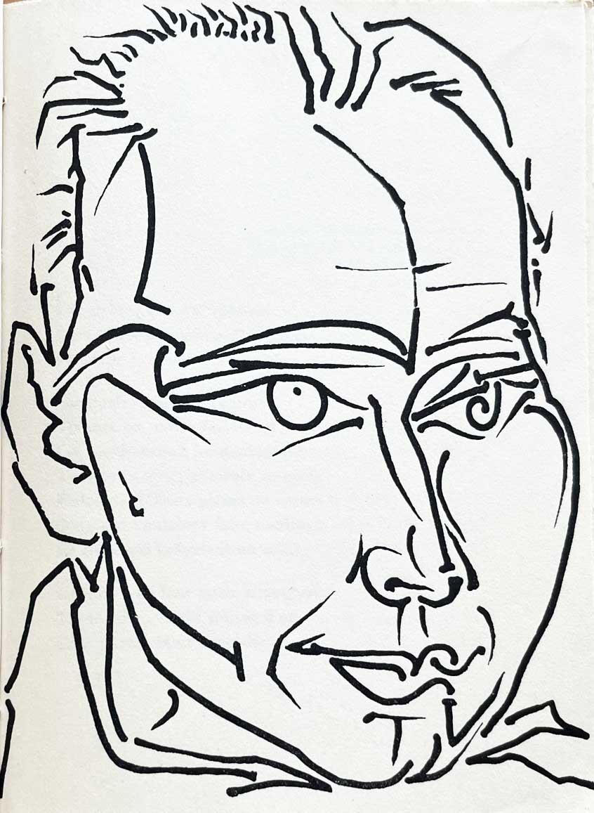 Francoise Gilot Tout Dire 5 Lithograph Les Poetes que j'ai Connus