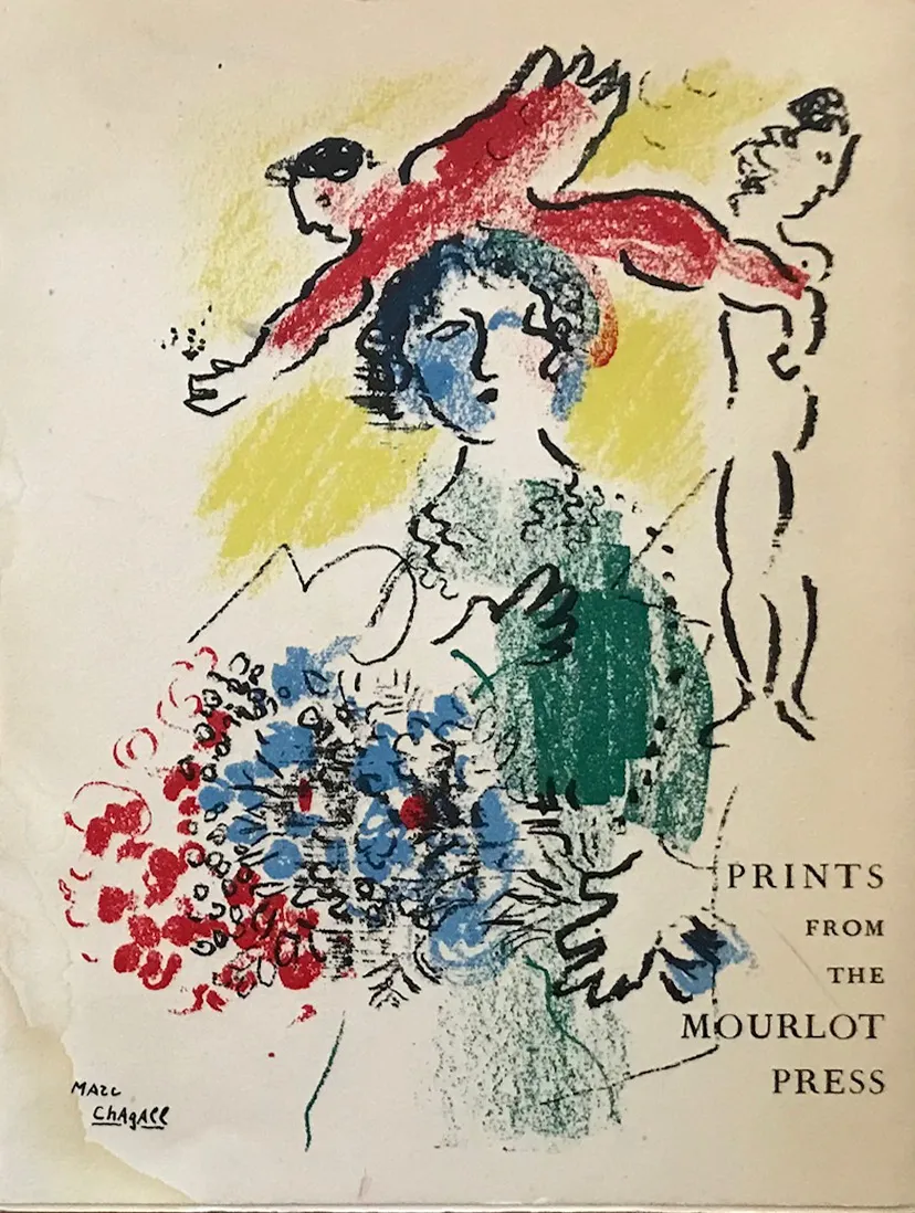 1964 Chagall Original Lithograph Prints from the Mourlot Press 1964