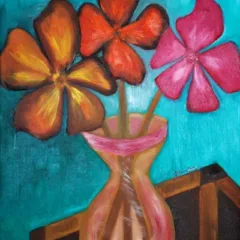 Grace Absi Bouquet 2010 Oil Painting on Canvas