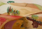 Grace Absi Mountain View 2002 Oil Painting on Canvas