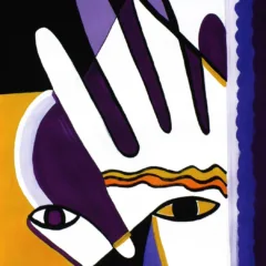 Grace Absi Good Luck 2002 Acrylic Painting on Arches Paper