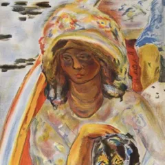 Bonnard Lithograph Jeune Fille dans la Barque Verve 1939