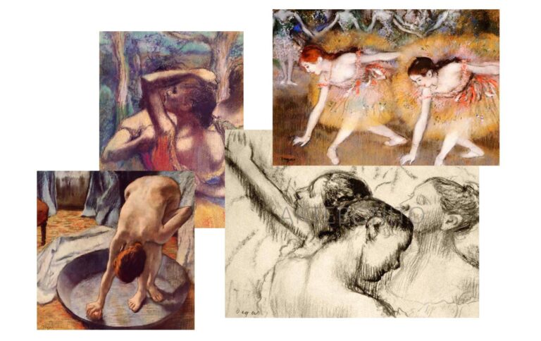 Collection of print giclees for Edgar Degas