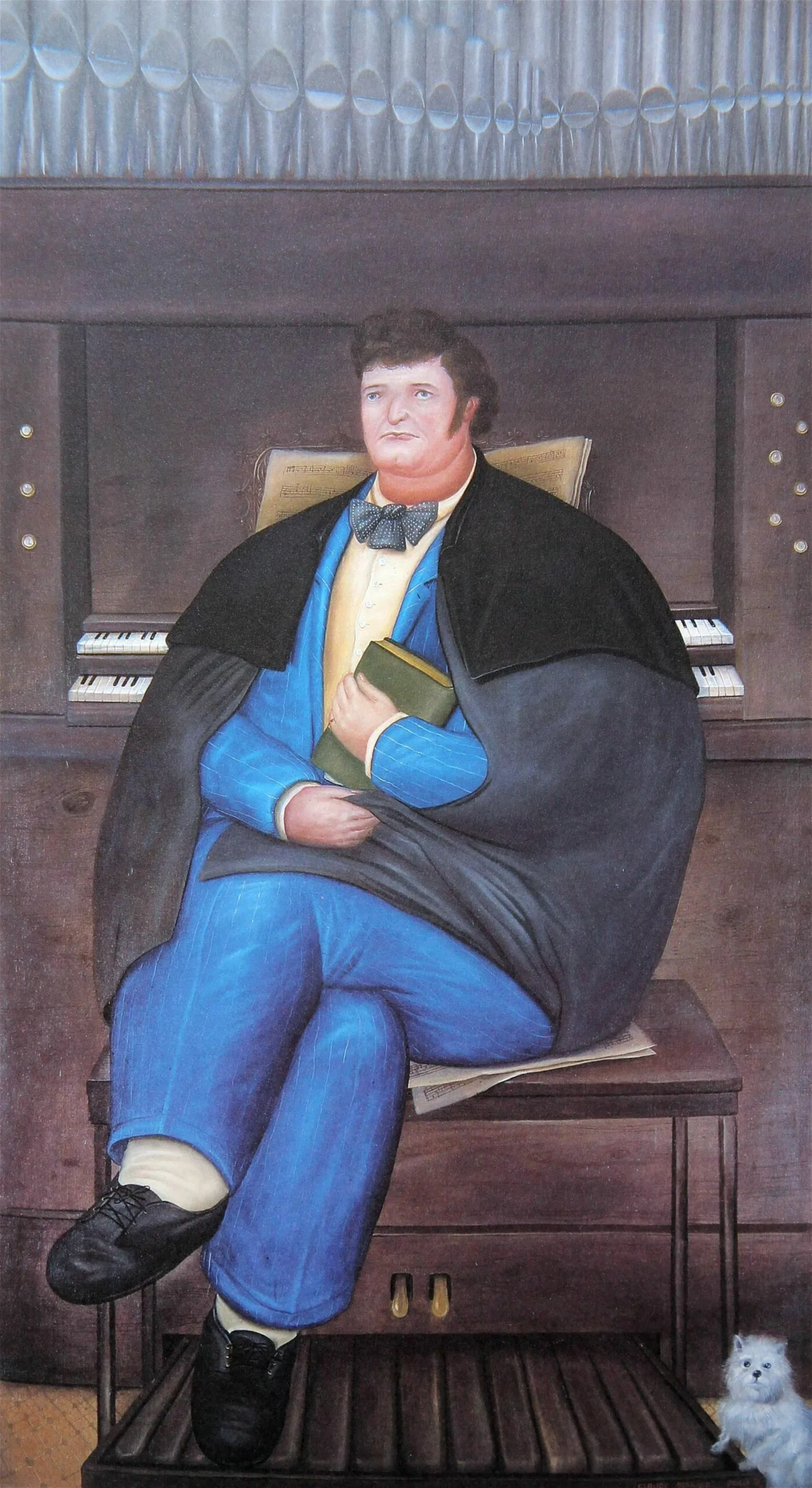 Fernando Botero 11 Portrait of Claude Bernard