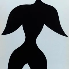 Jean Arp Pochoir Homme XXe Siecle 1957