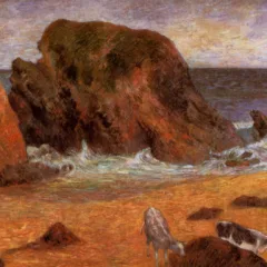 Paul Gauguin Seascape in Brittany Giclee Ltd Edition