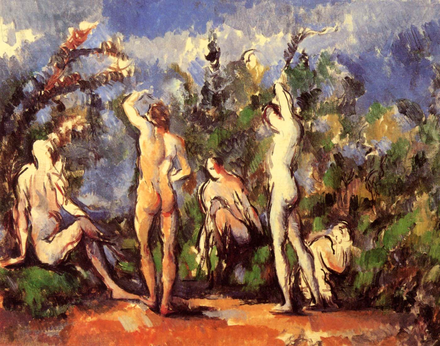 Paul Cézanne Bathers