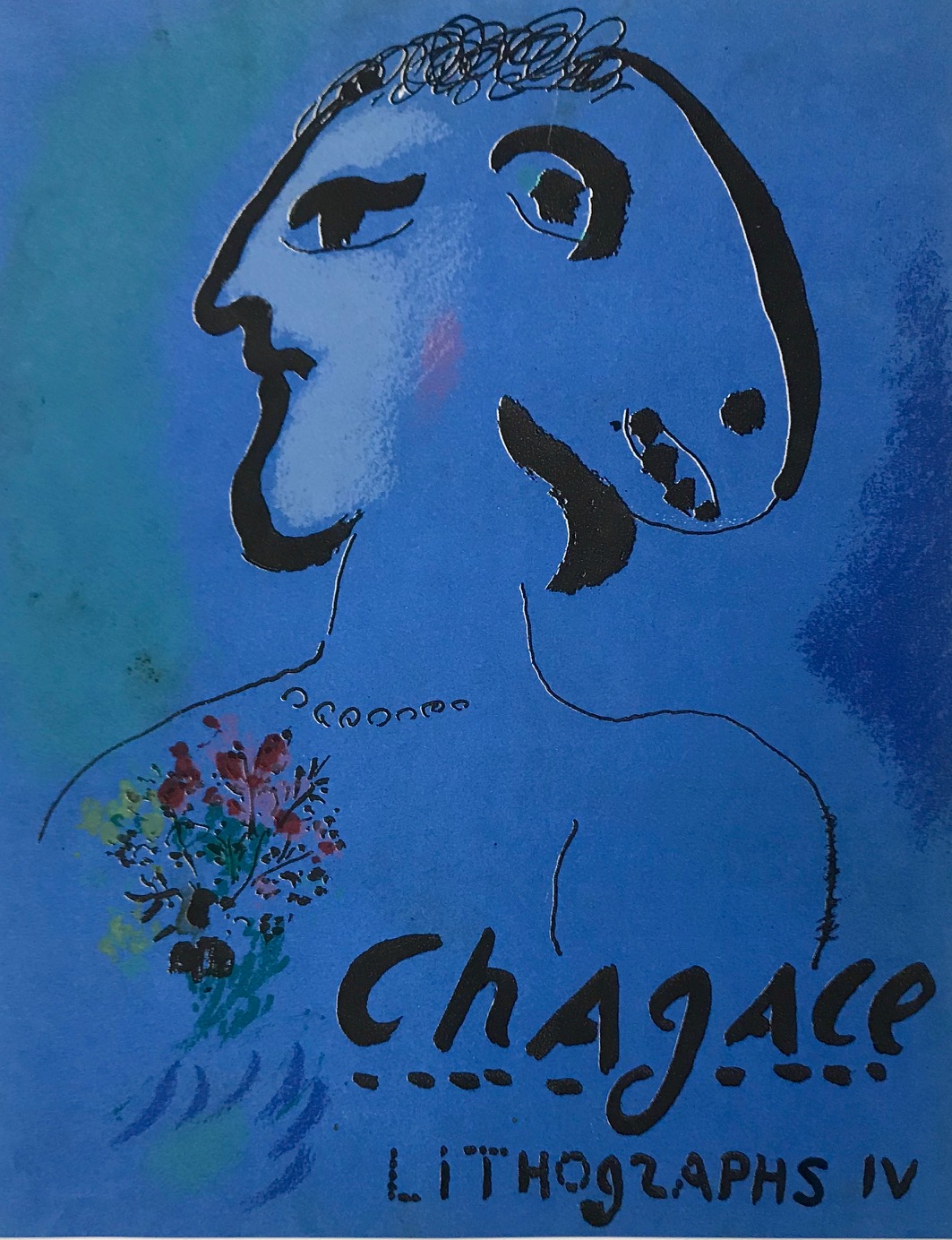 1974 Chagall Original Lithograph vol 4 Cover