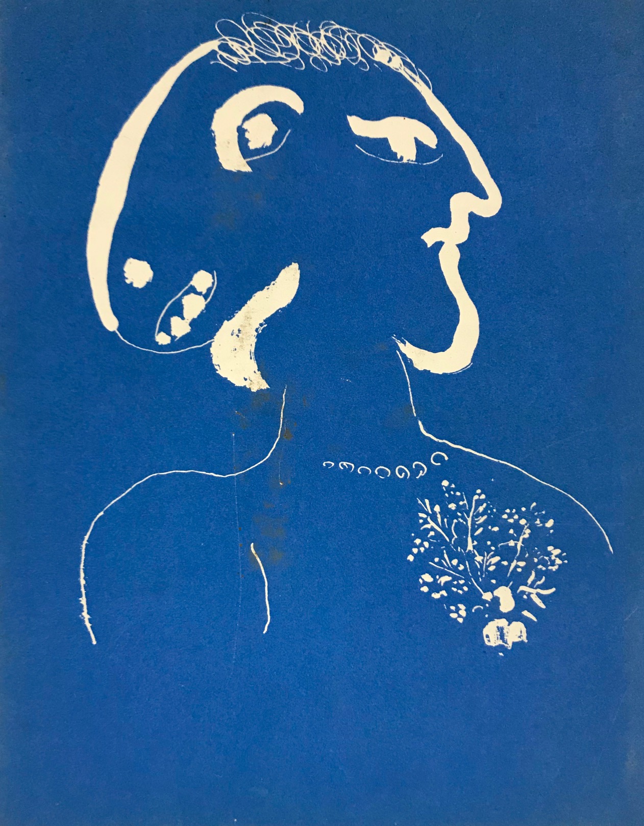 Chagall lithograph cover for the volume 4
