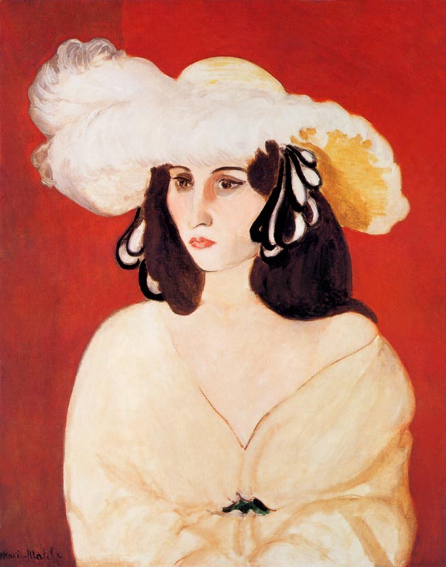 Matisse _White plumes