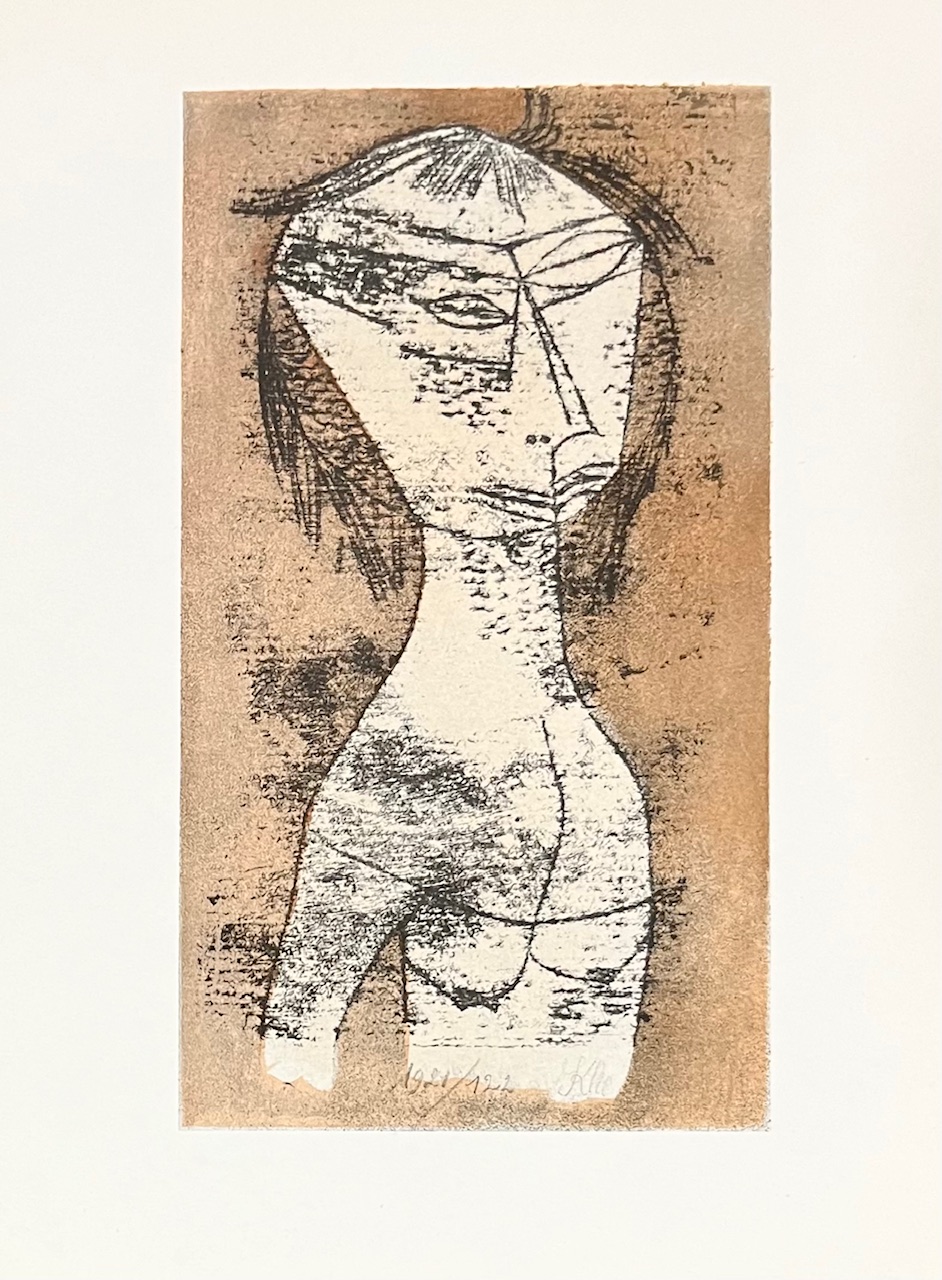 1947 Paul Klee Engraving 24 Saint of the Inner Light 1921