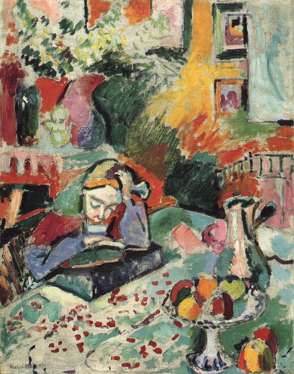 Matisse Girl reading