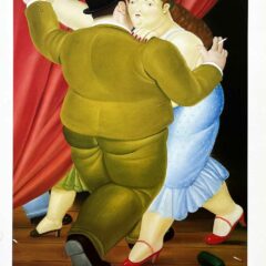 Fernando Botero 33 Couple Dancing 1983
