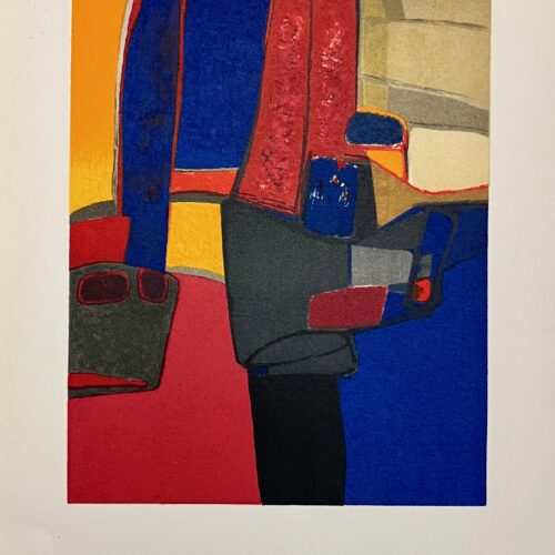 Maurice Esteve Lithograph Lourouer 1961