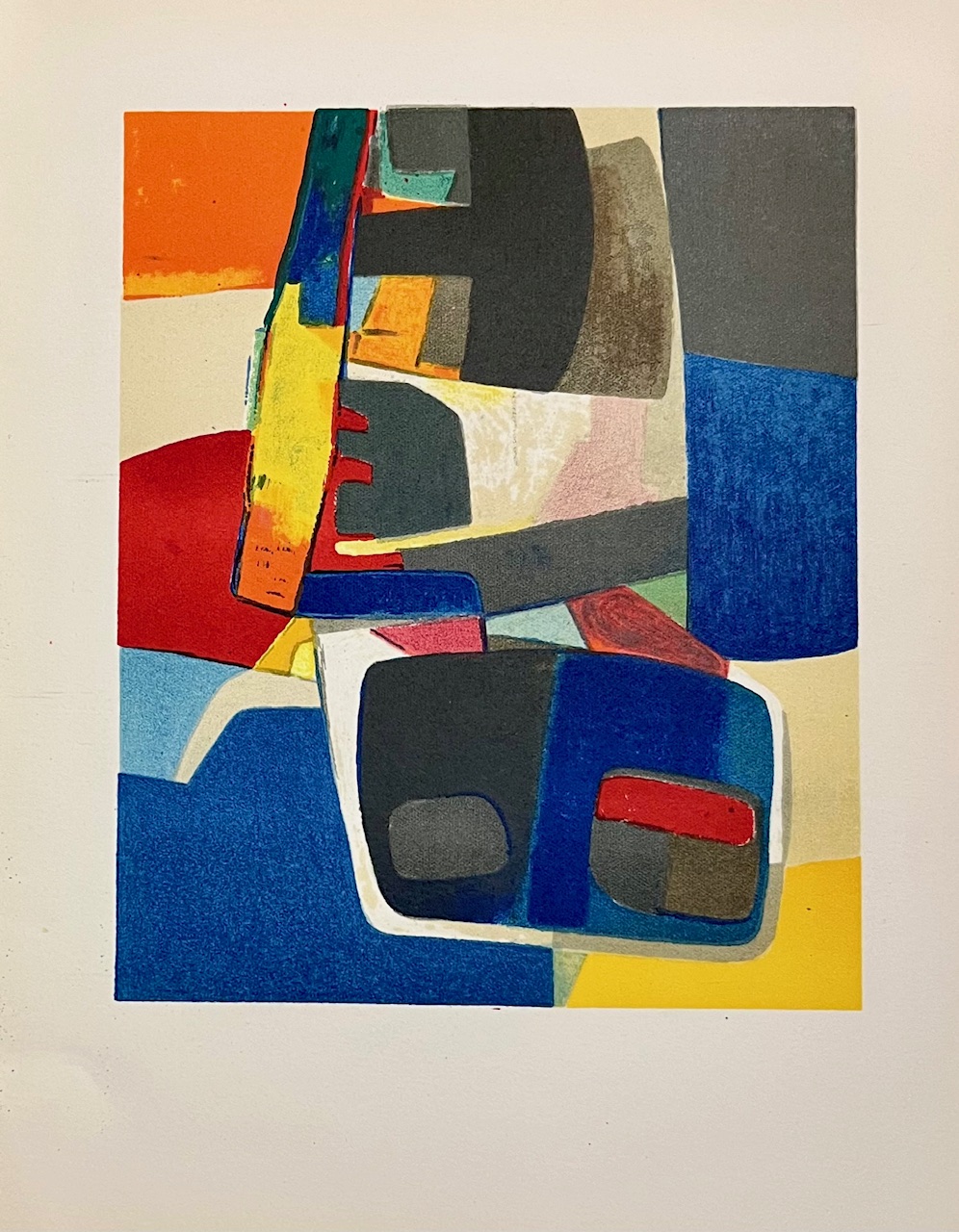 Maurice Esteve Lithograph Vermuse 1961