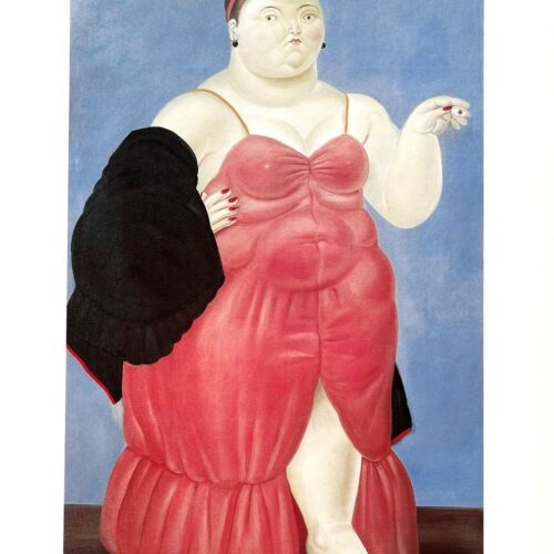 Botero print Santa Lucia