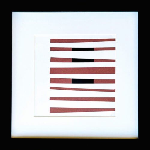 Ellsworth Kelly Linogravure Line Form Color 13