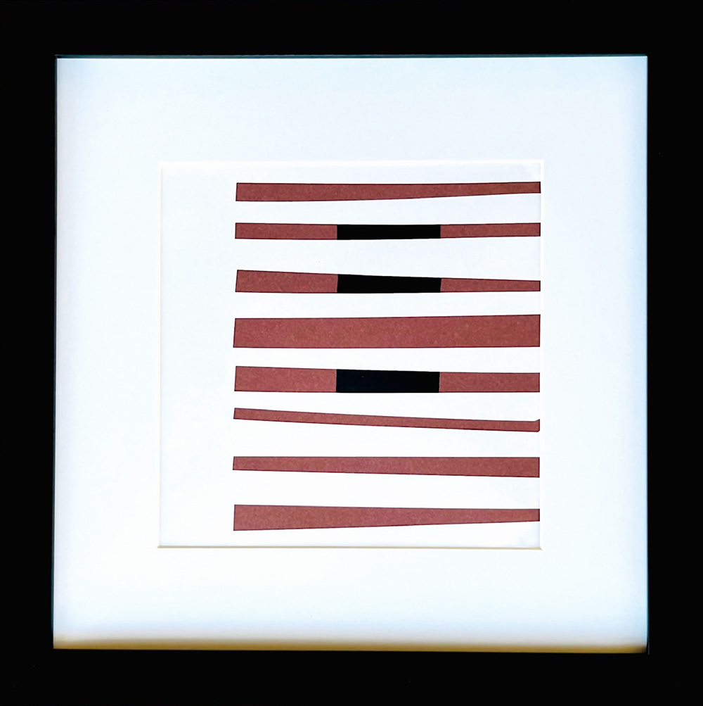 Ellsworth Kelly Linogravure Line Form Color 13