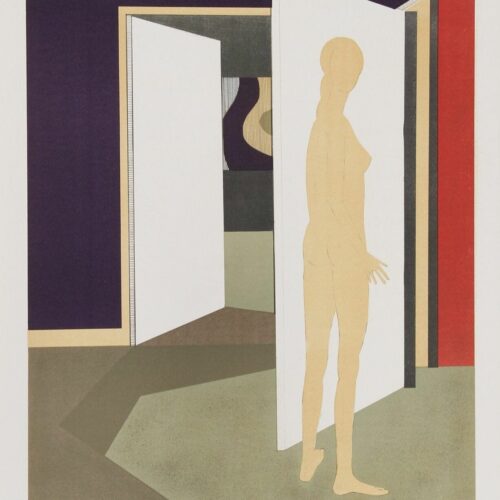 Minaux Original Lithograph Helene-Venus Signed & Numbered 1974