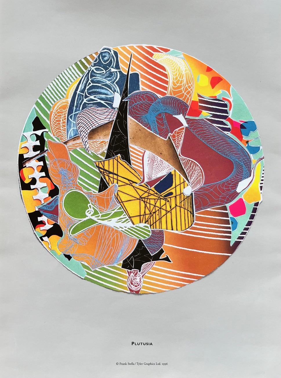 Frank Stella 11 Plutusia Imaginary Places II 1996