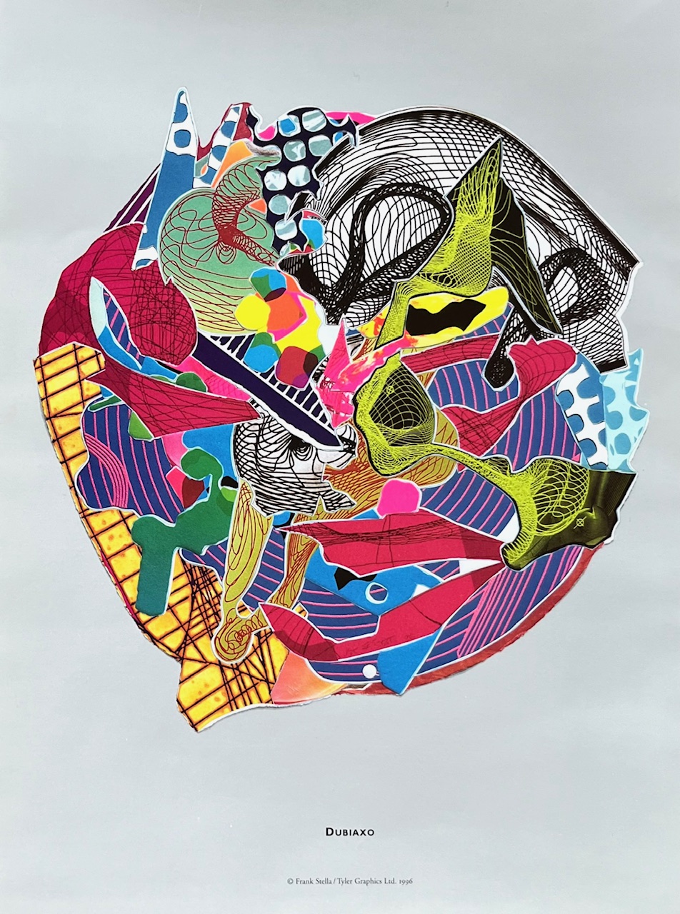 Frank Stella 4 Dubiaxo imaginary places II 1996