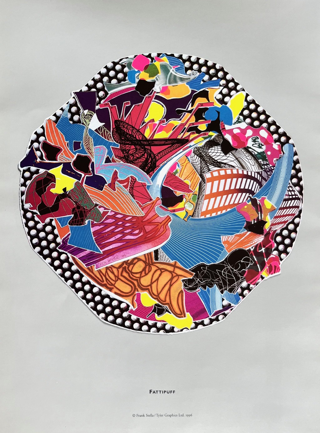 Frank Stella 8 Fattipuff Imaginary Places II 1996