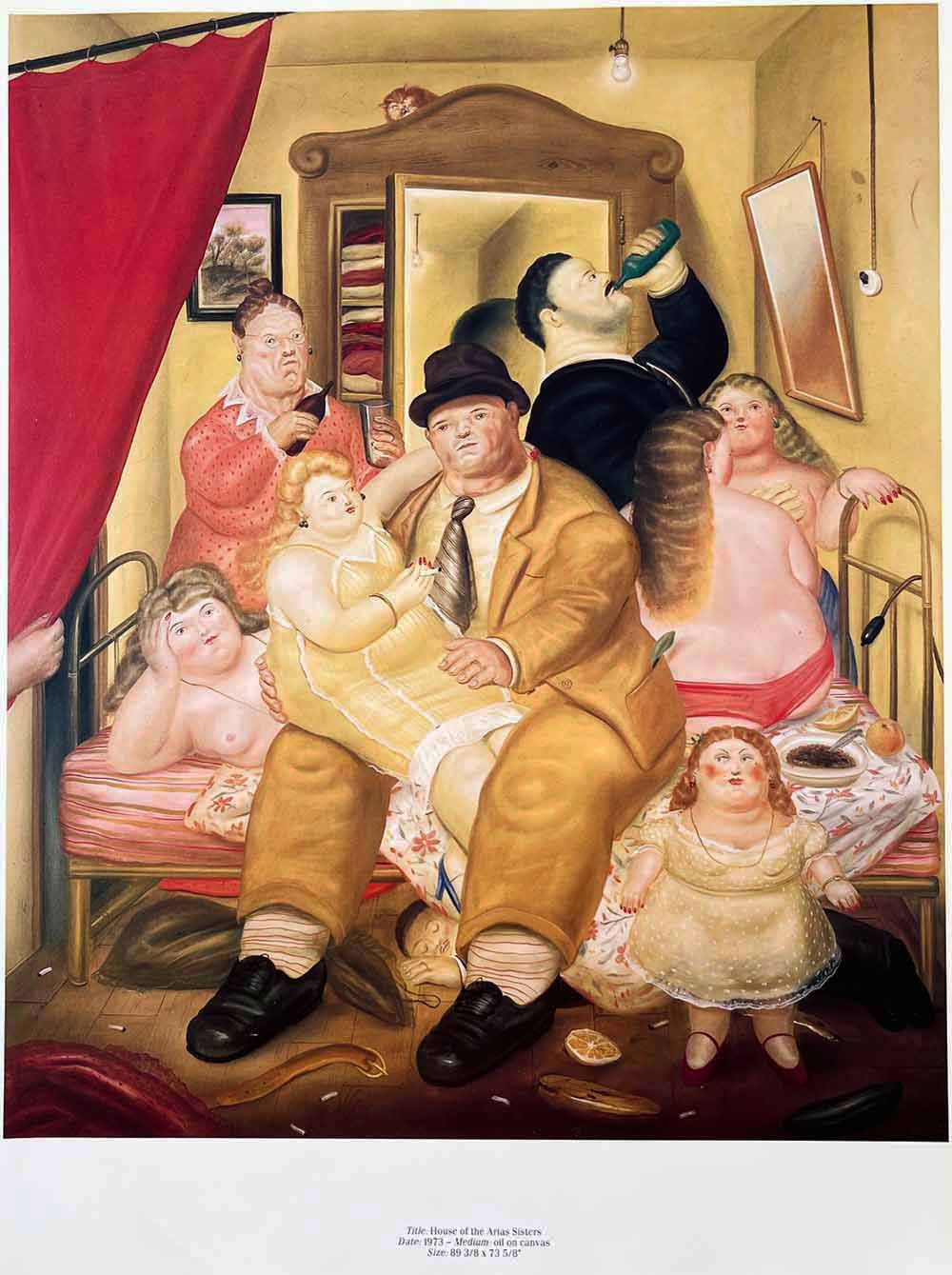 Fernando Botero 27 House of The Arias Sisters 1983