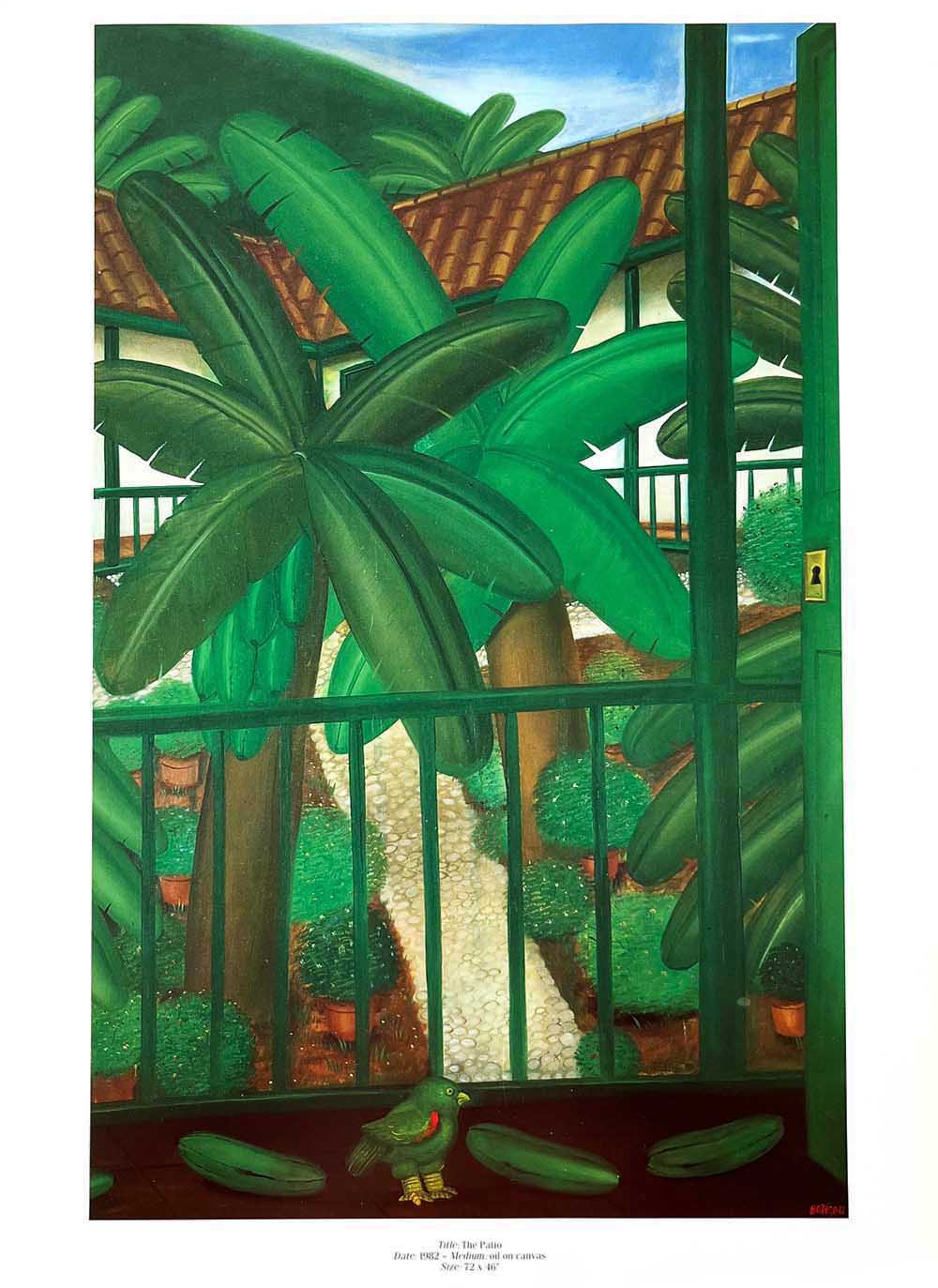 Fernando Botero 31 The Patio 1983