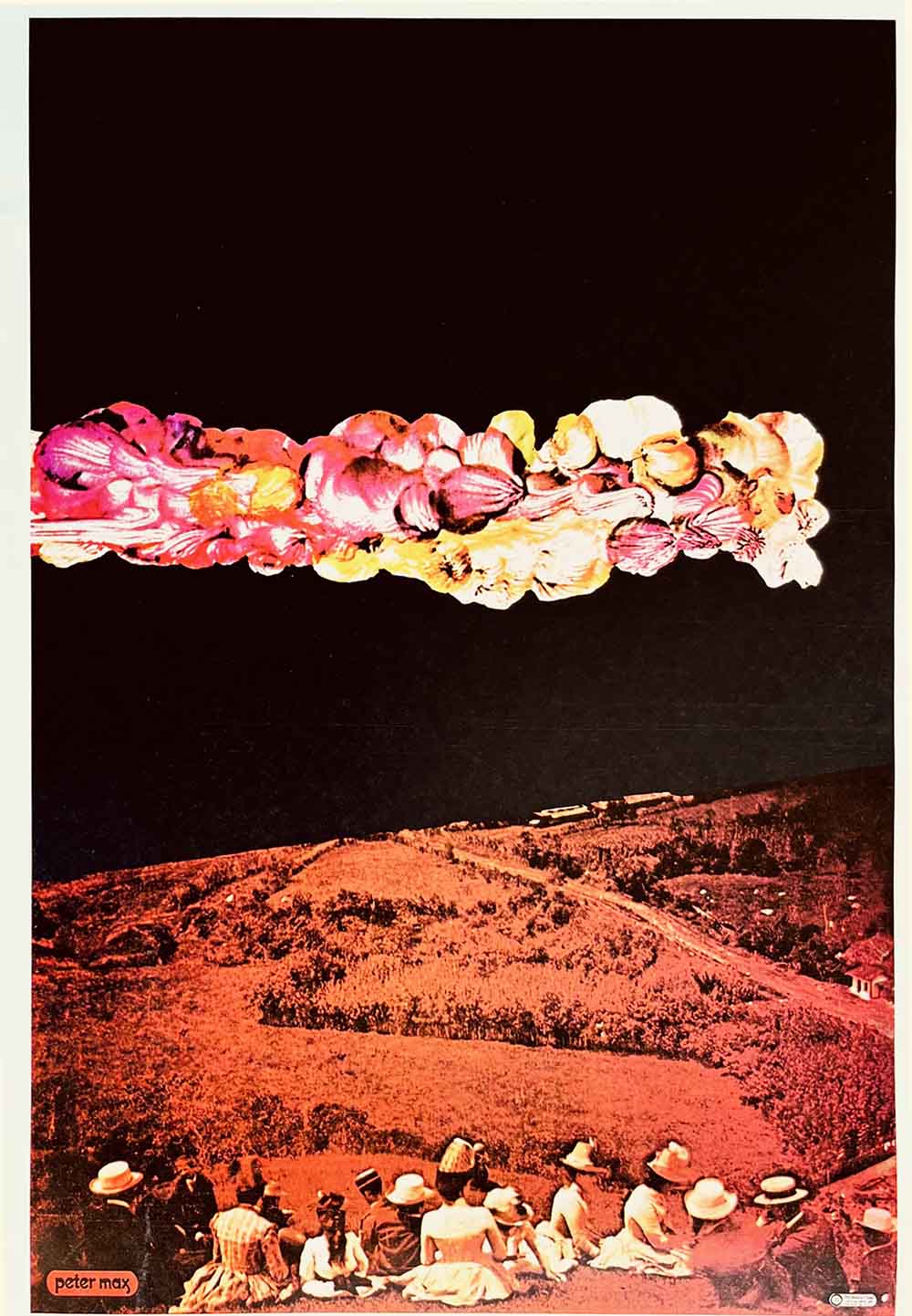 Peter Max Pop Art Poster 11 Psychedelic Cloud 1970