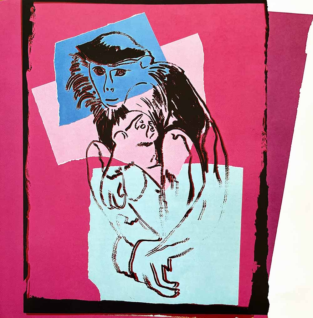 Andy Warhol Douc Langur-1 1986 Vanishing Animals