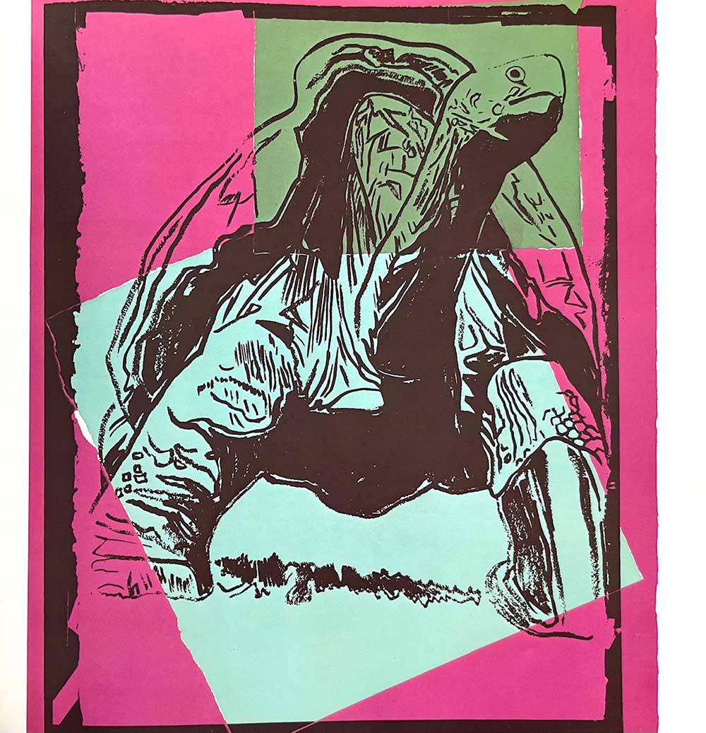 Andy Warhol Galapagos Tortoise 1986 Vanishing Animals