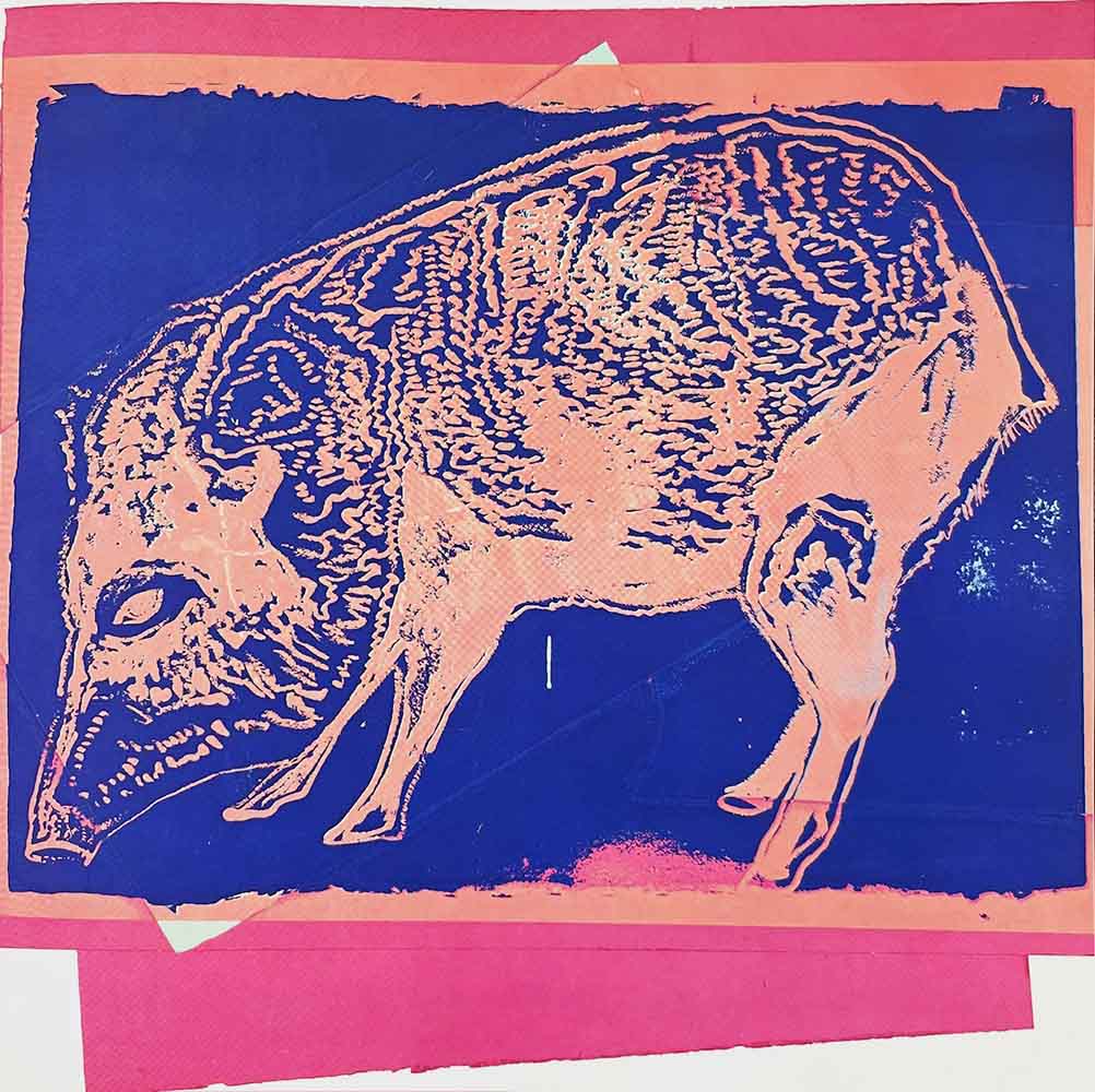 Andy Warhol Giant Chaco Peccary 1986 Vanishing Animals