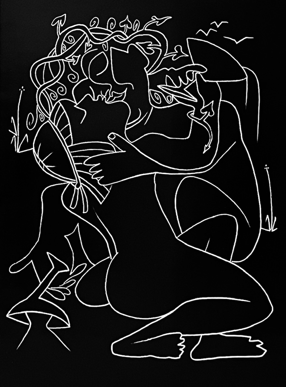 Francoise Gilot Lithograph Last Embrace 1975